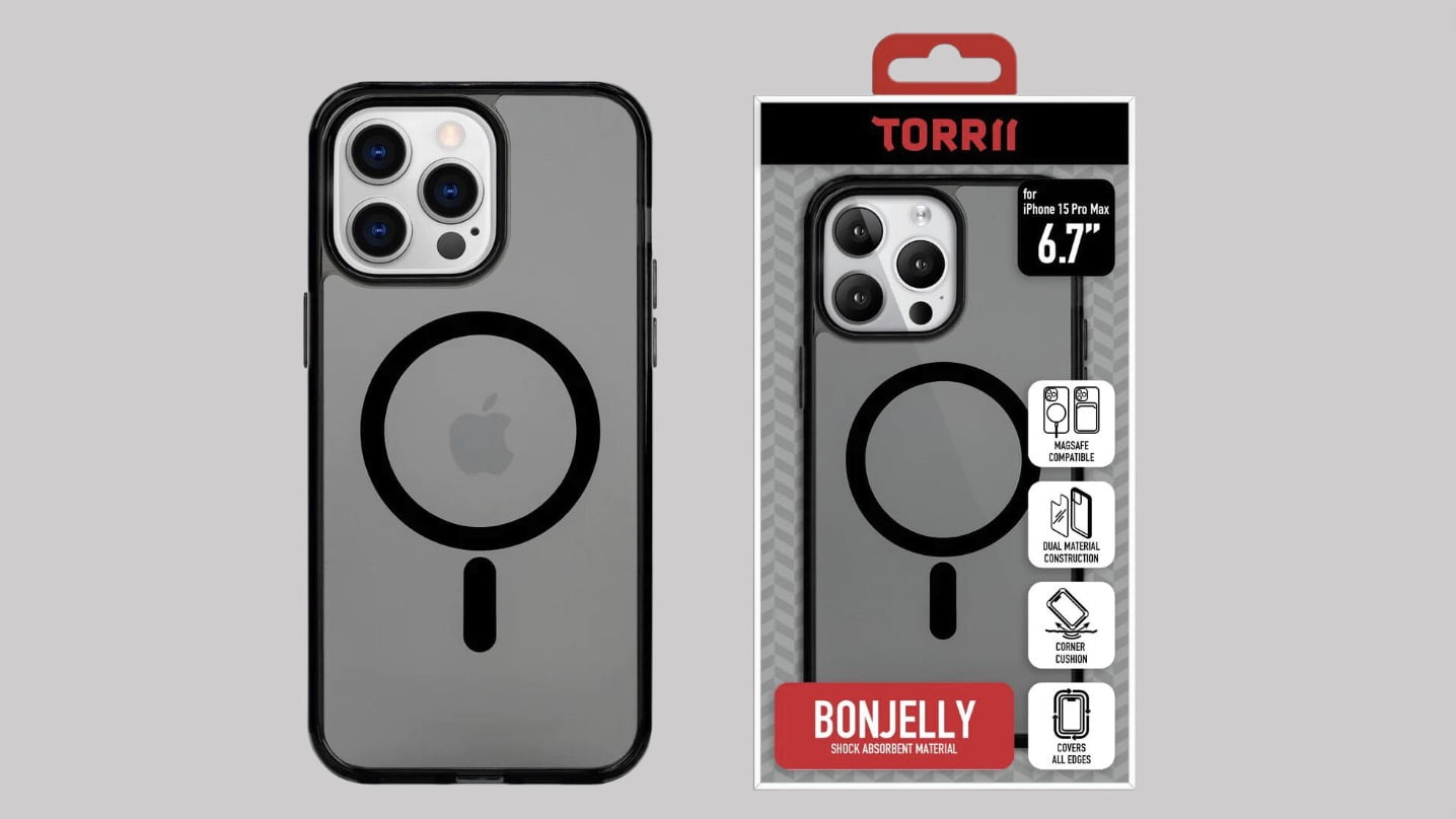 TORRII 香港新增「黑色」iPhone 15 Pro Max 手機殼，支援 MagSafe 售價 9