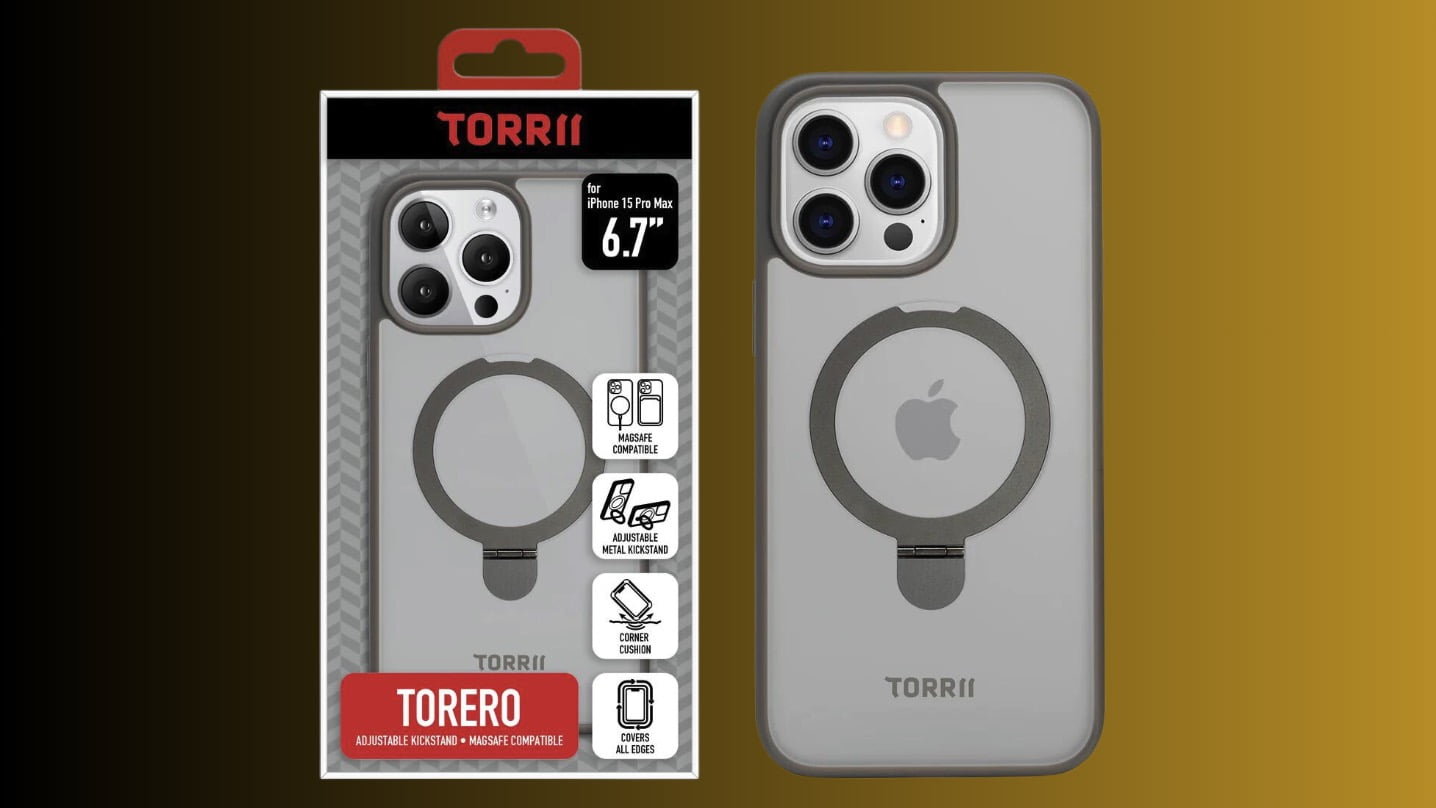 TORRII 香港推「環形支架」iPhone 15 Pro Max 手機殼，加強 MagSafe 售價 9